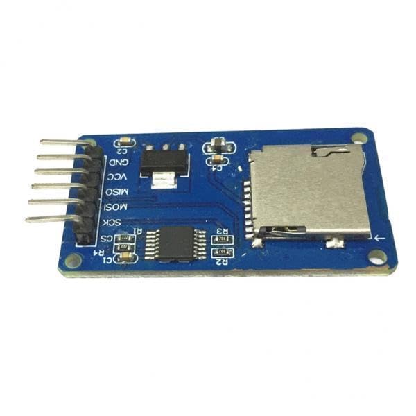 Enakshi® 2xMicro SD Card Mini TF Card Adapter Reader Module for SPI Interface |Automation, Motors & Drives | Drives & Motion Control | Motor Drives & Controls | Stepper Controls & Drives