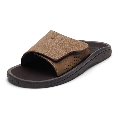 Image of OluKai Nalu Slide Men's Versatile Slide Sandals, Water-Friendly & Adjustable Straps, Lightweight & Durable, All-Day Comfort & Support