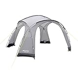 Eurohike Waterproof Dome Event Shelter 3.5m x 3.5m, Gazebo, BBQs, Garden Parties, Festival Essentials, Camping Shelter, Camping Equipment, Camping Accessories, Grey