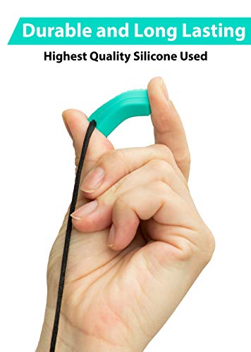 Crayon Sensory Necklace Set – Best for Autism, Biting and Teething Kids – Perfectly Textured Silicone Chewy Toy - Chewing Pendant for Boys & Girls, Chew Necklaces - Pixie - Image 4