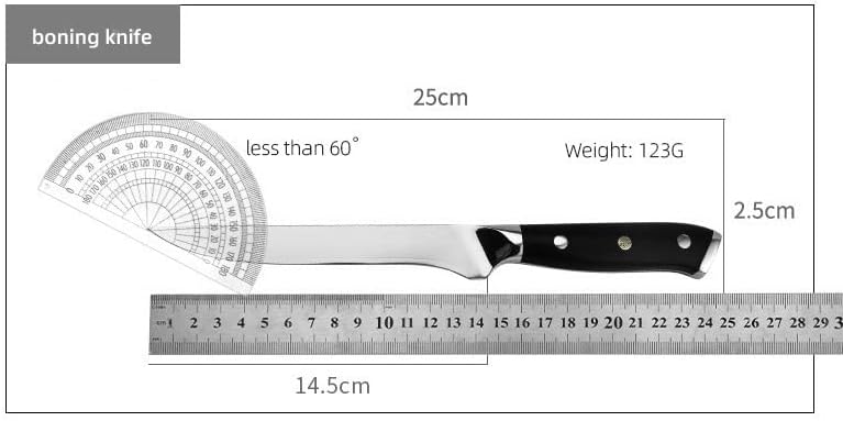 Miniatura 3 de Chef's Meat Cutting Knife Professional 6 In Kitchen Bone Knife Sharp 67 Layer Damascus Steel Kitchen Cutting Beef Peeling Meat Knife G10 Handle