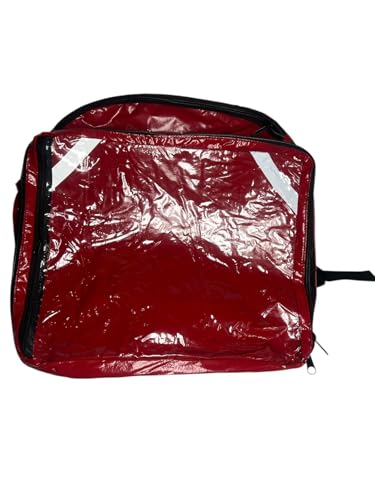 Mochila Bag Motoboy 45L – Ideal para Delivery (BAG VERMELHA SEM ISOPOR)