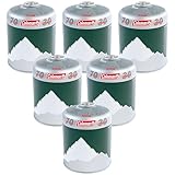 Coleman Lot de 6 cartouches de gaz C500...