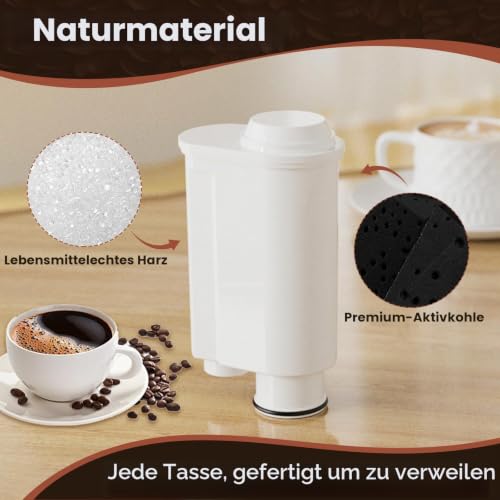 GOLDEN ICEPURE Kaffeemaschinen-Wasserfilter für Saeco CA6702, 3er Pack – Ansicht 4
