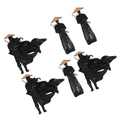 Figurines de guerriers chinois pour décoration de bureau zen