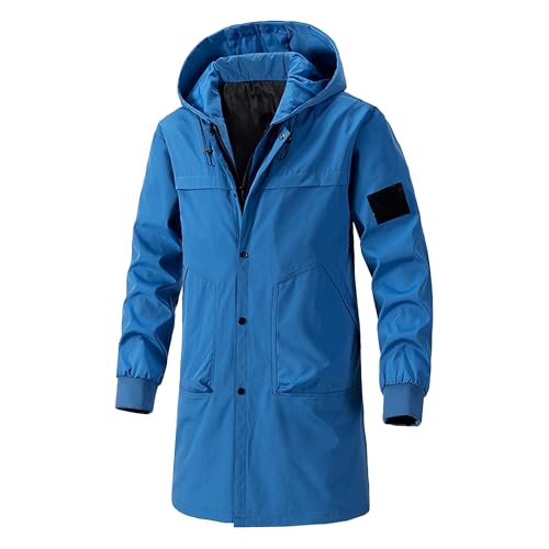 Esquí cortavientos chaquetas con capucha y abrigos de invierno para hombre cálidos