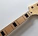 4 String Electric guitar bass neck 20fret 34inch Maple Fingerboard Block Inlay Nut 38 mm.Gloss