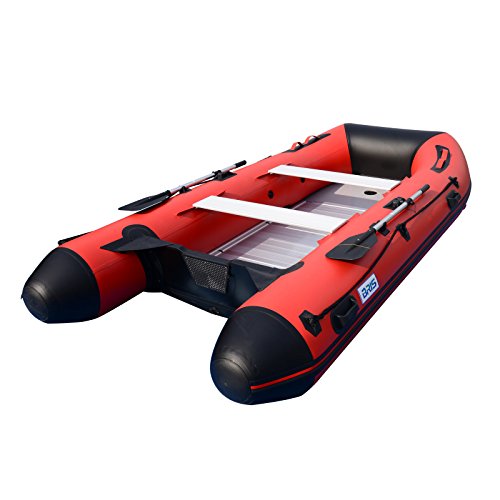 BRIS 12ft Inflatable Boat Inflatable Raft Sport Rescue Diving Boat Fishing Dinghy Tender