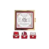 PARA MI HIJA Regalo De Graduación 2025, Rosa Eterna Para Regalo, Collar De Graduacion 2025, Cadena Personalizada Para Mujer, Daughter College Graduation Card, Collar De Plata 925 Para Mujer