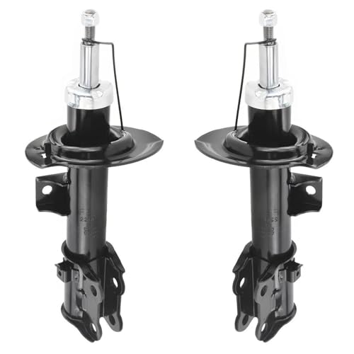 Image of Detroit Axle - Front 10pc Struts Kit for 14-18 Kia Forte Forte5, 14-16 Forte Koup, 2 Bare Struts 2 Sway Bars 2 Lower Ball Joints 4 Tie Rods 2014 2015 2016 Replacement Suspension