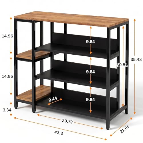 Image of Klaxon Premium Under Cabinet Wine Glass Holder - Space-Saving, Upside-Down Storage for Home, Mini Bar & Pub, Stainless Steel Hanging Rack Organizer (FD & Black, Standard)