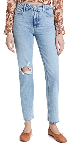 PAIGE Women's Stella Straight Jeans
