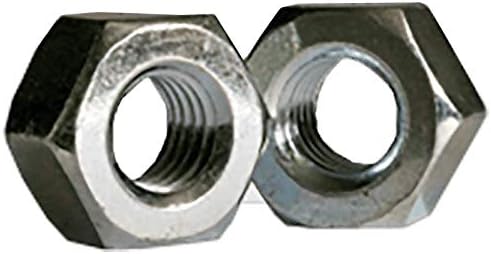 3/8"-16 Heavy Hex Nut / A563 Grade A Steel/Zinc Plated (Quantity: 100 pcs)