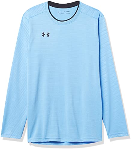 Maillot de gardien Under Armour Boys Wall bleu ciel et noir en taille enfant S