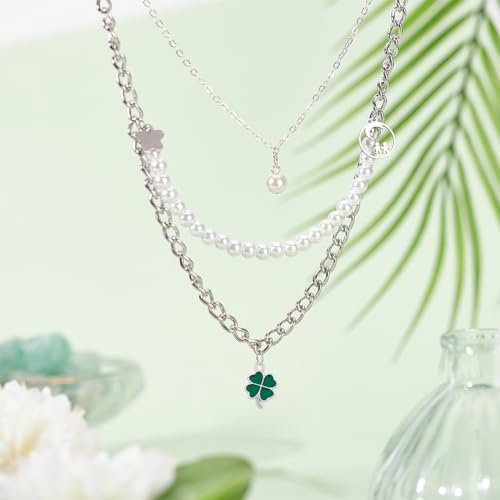 DICOSMETIC 70pcs Four Leaf Clover Charms Enamel Alloy Charms Small Shamrock Charms Green Lucky Charms St. Patrick's Day Charm for Jewelry Making DIY Crafts Hole: 1.6mm - Image 4