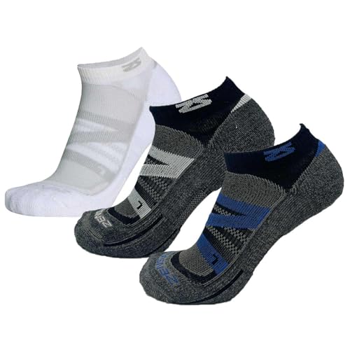 Image of Zensah Wool Running Socks - Soft Cushioned Merino Wool, Moisture Wicking, Anti-Blister - Athletic Socks, Trail Socks