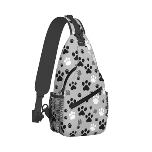 Morrales de senderismo Paw Prints para mujer y hombre miniatura 2