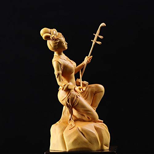 Decoraciones de Escritorio Estatua Artesanal de Madera decoración del hogar Adornos de Escritorio de Oficina Figuras de Escultura