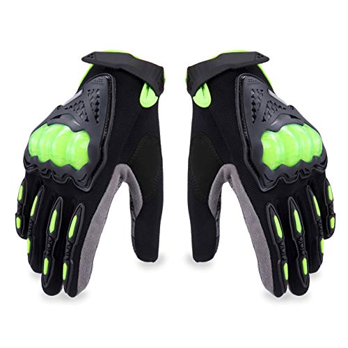 Sangmei Mulheres masculinas luvas quentes para motocicleta à prova d'água tela sensível ao toque de