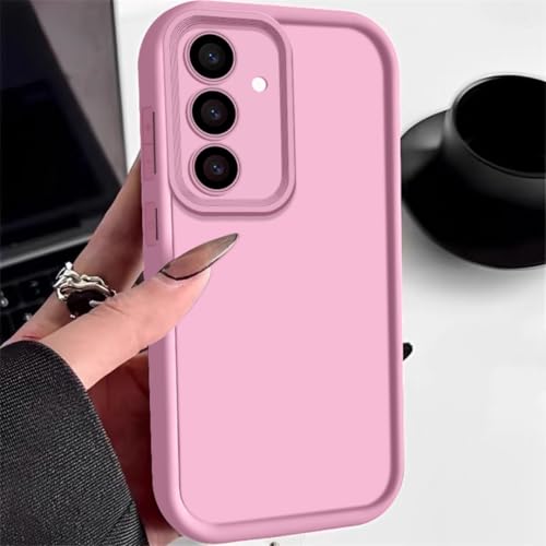 Coque Samsung S24 FE en TPU souple rose bonbon pour une protection mince au quotidien