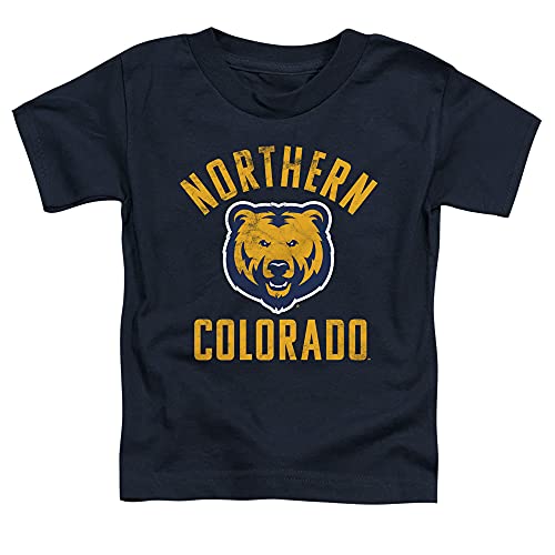 University of Northern Colorado Official UNC Bears Logo Unisex Toddler T Shirt,Navy, 2