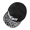 XGOPTS Kids Baseball Cap Embroidery Snapback Cap Fashion Hip Hop Hat Summer UV Protection Visor Hat Breathable Beach Sun Hat for Outdoor Sports Football Travel Beach Boys Girls 3-8 Years Old Black #4
