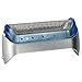 Produktbild vhbw Scherfolie kompatibel mit Braun 2828, 2838, 2864, 2865, 2866, 2874, 2876 Elektrorasierer + Rahmen, silber/blau