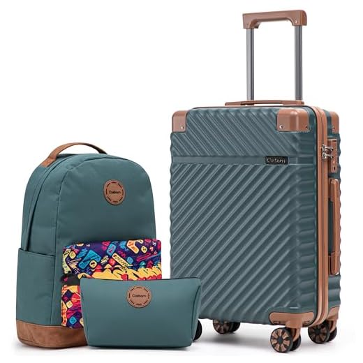 Cosbarn Hardside Carry-On Luggage Set
