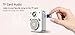 Divoom Beetles Mini Bluetooth Speaker with FM Radio,Cute Portable Outdoor Wireless Speaker, Long Battery Life Support TF Card (Pink)