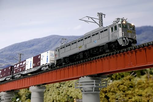 Image of KATO N Gauge EF81 300 JR Cargo Update Car (Silver) 3067-3 Model Railway Electric Locomotive