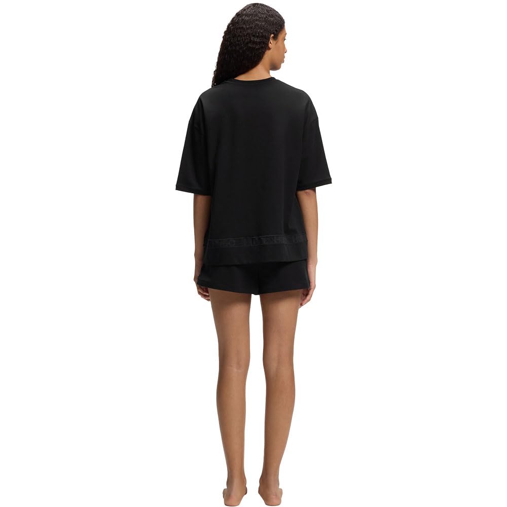Hugo - Mesh Logo Short-Set 10277442 0, Set Corto Donna