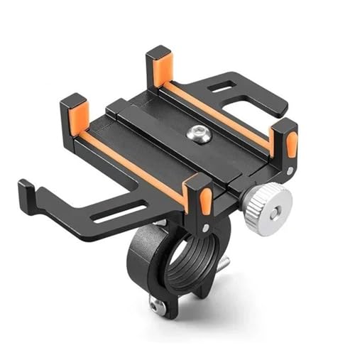 Support de téléphone pour moto guidon vélo aluminium CNC support universel noir robuste