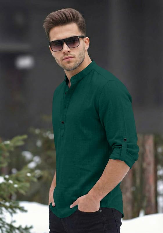 Image of Men Short Kurta