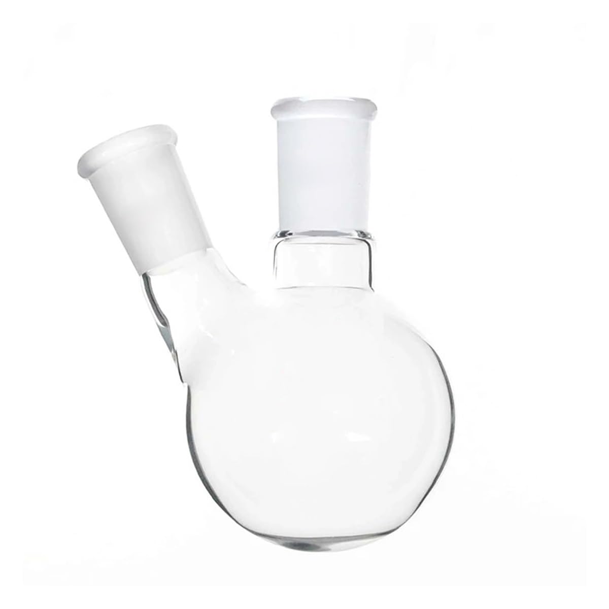 LH-09 Schräger Zweihalskolben aus Borosilikatglas, Fassungsvermögen 500 ml/1000 ml(LH-092919)