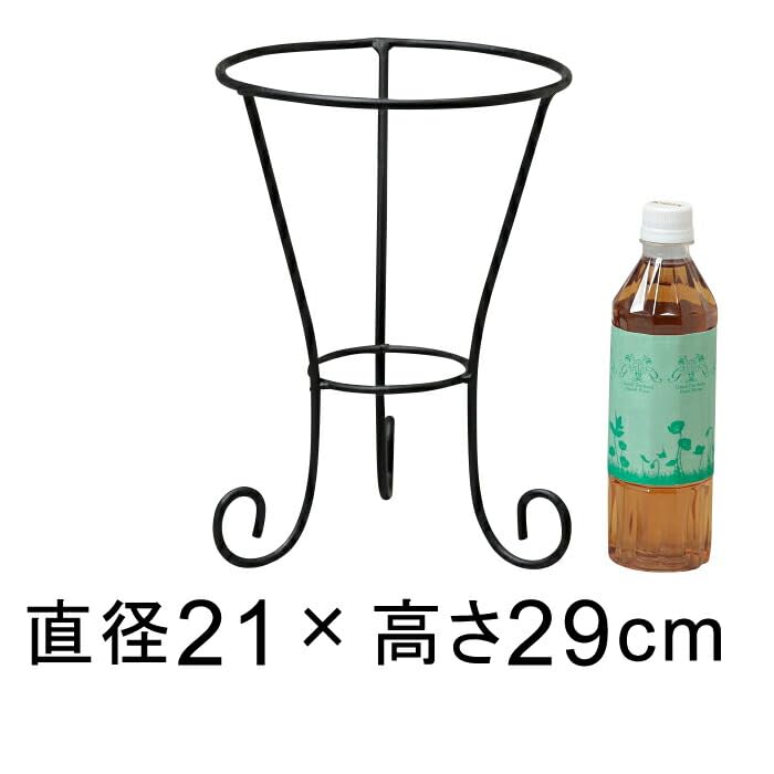 Amazon | アイアン フラワースタンド 直径21cm 高さ29cm 048213 cv