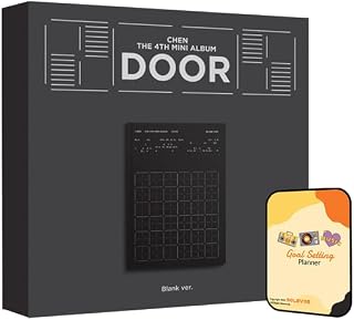 DOOR CHEN (EXO) KPOP Album (韓国アルバム) [Blank ver.]+予約限定特典+BolsVos K-POP にインスパイアされたデジタル プランナー、デジタル ステッカー パック (4th Mini Album)