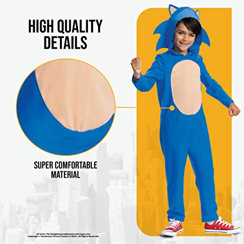 DISGUISE Costume Sonic 2 Bambino, Vestito