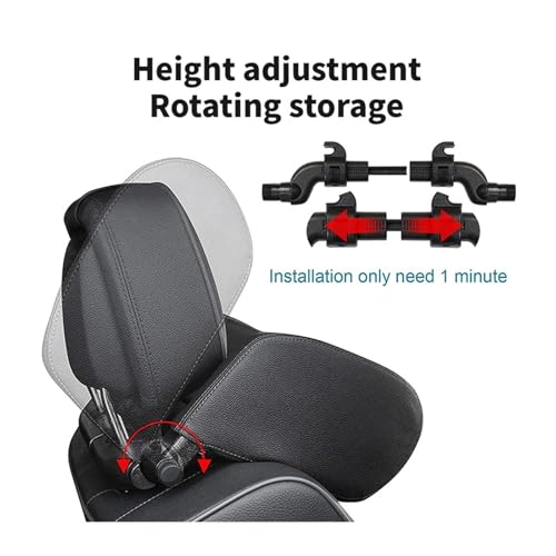 Almohada de Soporte para Cabeza y Cuello Ajustable 360° para Auto miniatura 6