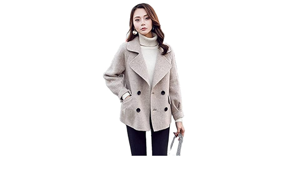 Short white pea coat Clearance