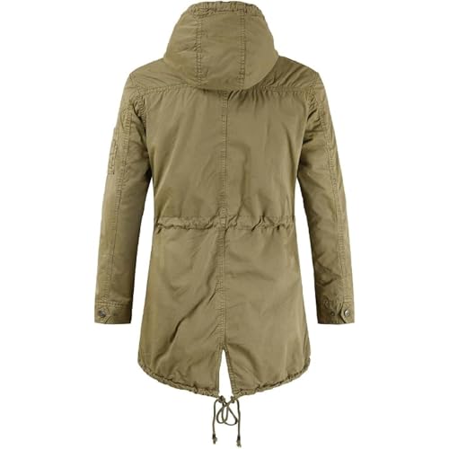 Maiyifu-GJ Men's Winter Military Thicken Parka Jacket Military Full Zip Removable Hooded Coat Cotton Warm Mid Long Outerwear3