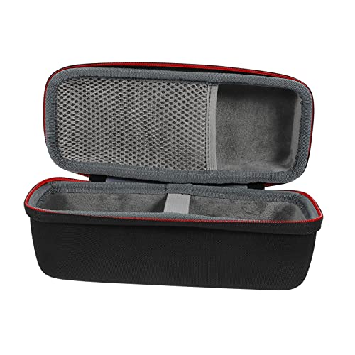 MOLUCKFU Container Portable Bag Cord Organizer Storage Box Eva/Nylon Impact Resistant Black