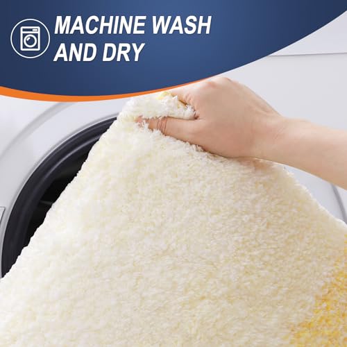 image for OLANLY Bathroom Rug Mat 24x16, Extra Soft and Absorbent Microfiber Bat