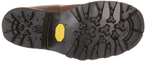 Image of Chippewa 8 Inch Waterproof Steel Toe Logger Boots for Men - Durable Full-Grain Leather Mens Shoes - Slip-Resistant Lace Up Work Boots for Men - Orthotic Comfort Insole for All-Day Support