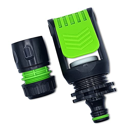 Tap Connector Adapter Mixer Indoor and Outdoor, Black / Green