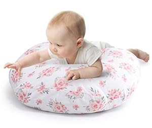 The Peanutshell Stillkissen Blumenmuster Baby Mädchen