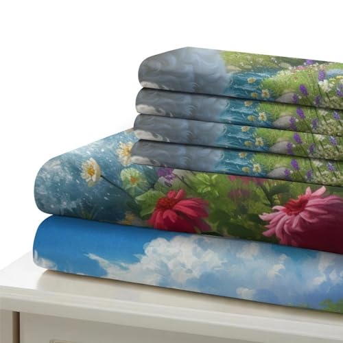 Housse de couette fermeture éclair 260x220 anti-glissement chien