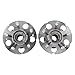 MOTOKU Pair Rear Wheel Bearing and Hub Assembly with 5-Lug for Honda CRV 2007-2011 Acura RDX 2007-2012 2016-2018 AWD or 4WD Rear Left Driver and Right Passenger Side