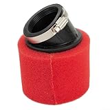 Coupleur droit en caoutchouc : équipé d'un coupleur droit en caoutchouc, ce filtre à air offre une interface sûre et stable avec le carburateur, un ajustement parfait.