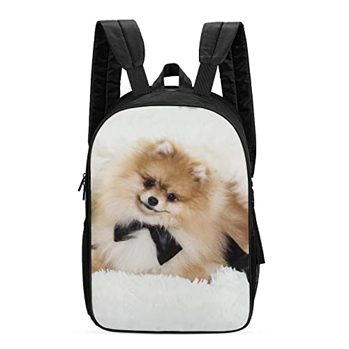 Mochila escolar unisex de perro para evitar libros dañados con estilo 3D