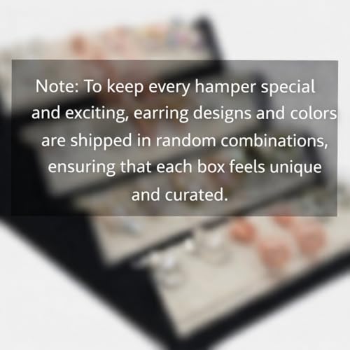 Image of 12 Pair Korean Designer Stud Earrings Box Set - Assorted Heart, Bow, Pearl & Floral Designs | Trendy Fashion Jewelry for Girls & Women